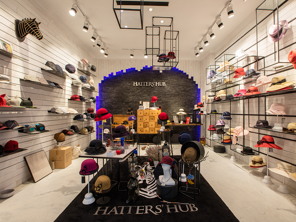 帽子店鋪布置